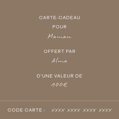 Carte-cadeau - Hesmée