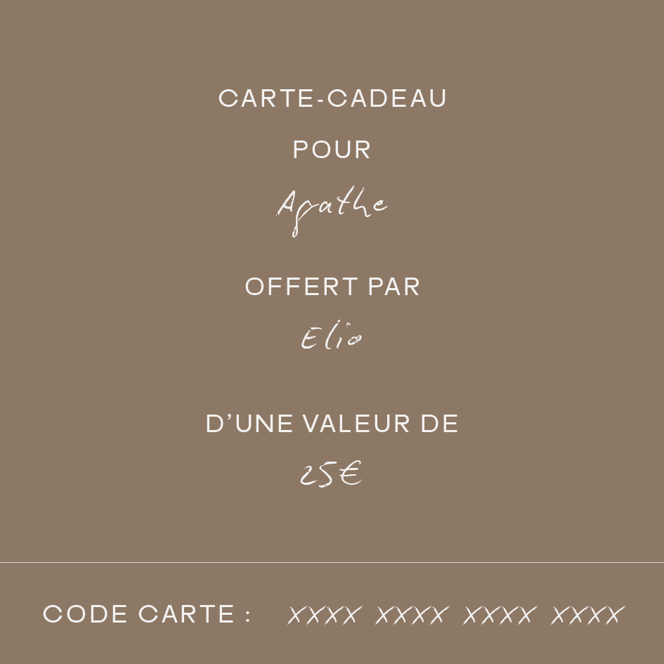 Carte-cadeau - Hesmée