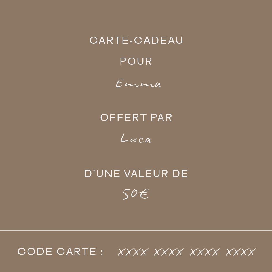 Carte-cadeau - Hesmée