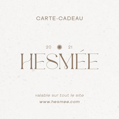 Carte-cadeau - Hesmée