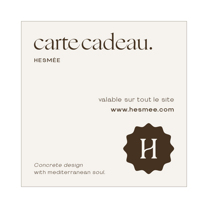 Carte-cadeau - Hesmée