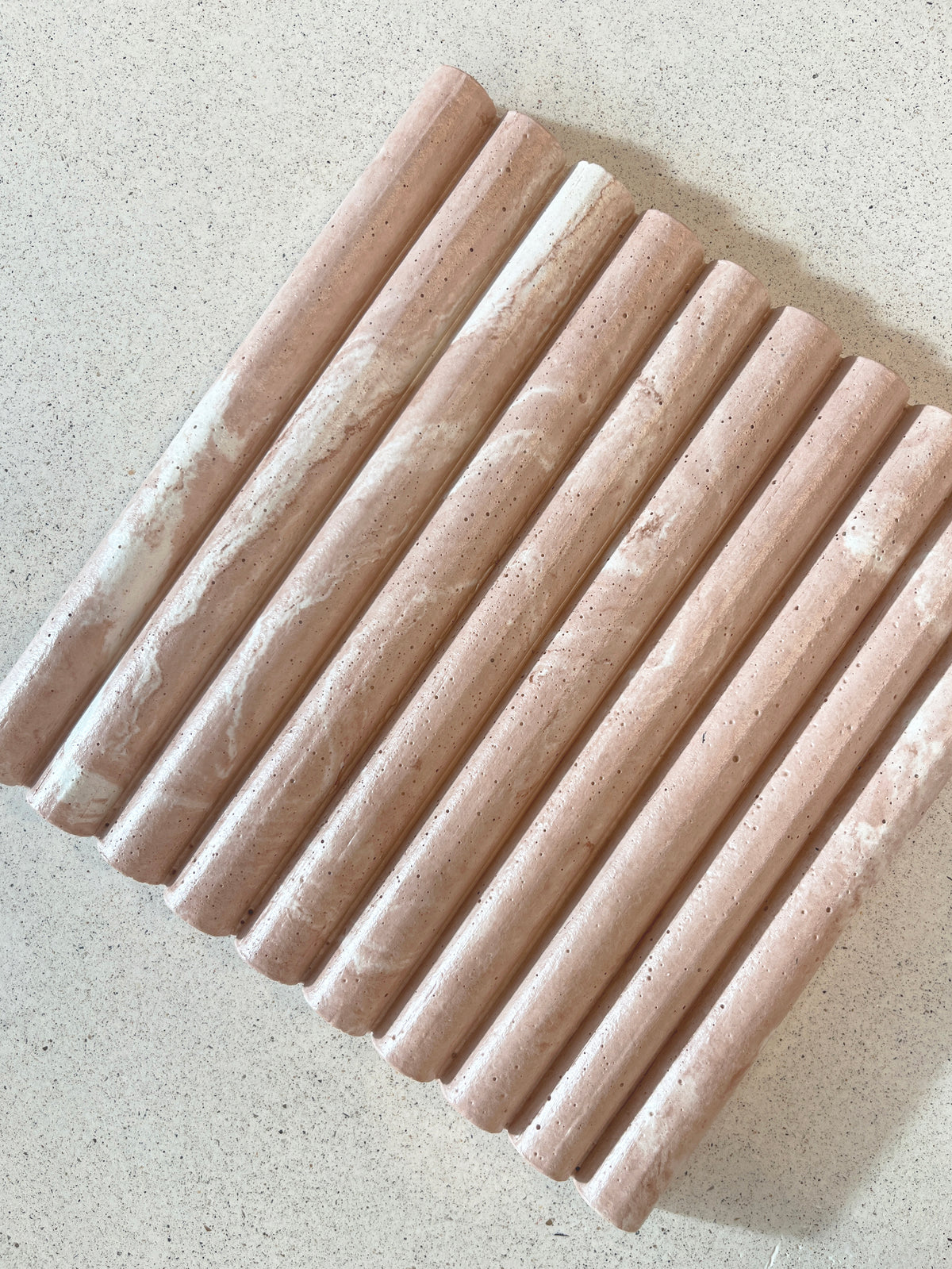 Le parement cannelé — 20 x 20