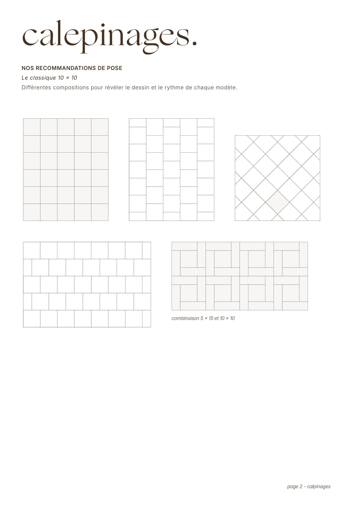 Le classique — 10 x 10